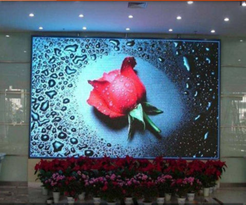 고해상도 디지털 실내 LED 비디오 벽 P3 Smd2121 밝기 풀 컬러 LED 화면