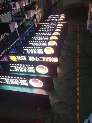 야외 P5 비디오 LED 디스플레이 화면 버스 자동차 3 년 보증