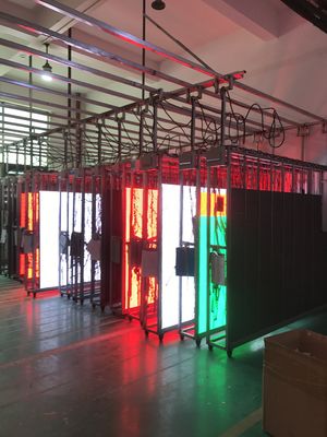 고전력 RGB LED 보드 P5 / 풀 컬러 LED TV 벽, 밝기 2500nits