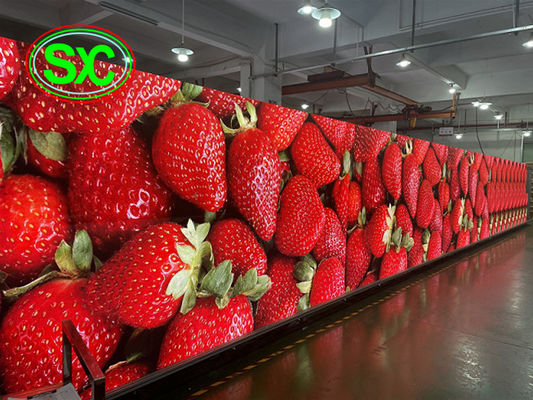 ISO2001 4K GOB 발광 다이오드 표시 P1.667 P2.0 P2.5 광고 벽 1200nits
