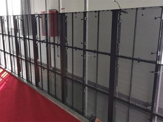 SMD P3.91 1000*500mm 투명 LED 디스플레이 스크린