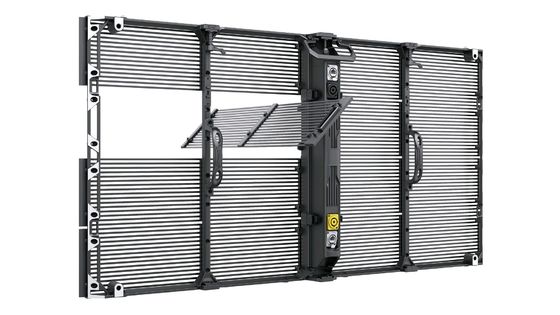 풀 컬러 P3.91mm-7.82mm 투명 LED 화면 패널 높은 밝기