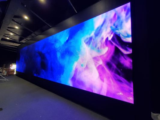 다이 캐스트 알루미늄 소프트 모듈 유연한 대형 야외 LED 디스플레이 P4.81 1/13 스캔 모드