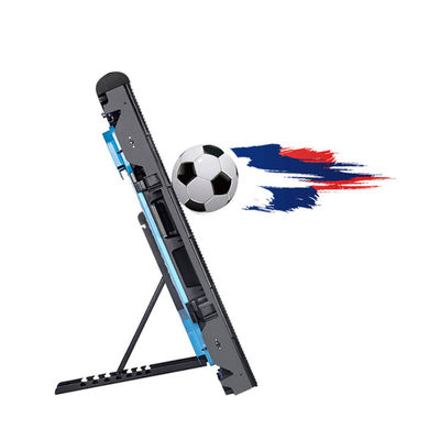 야외 풀 컬러 P10 SMD 상업 광고 축구 경기장 둘레 LED 디스플레이 스크린