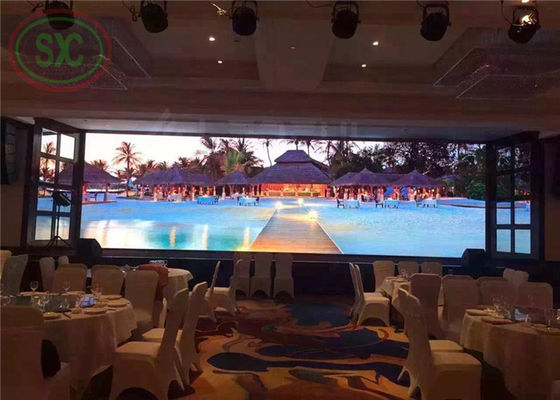 전체 색상 야외 실내 정면 유지 관리 LED 디스플레이 임대 LED 화면 P2 LED 벽