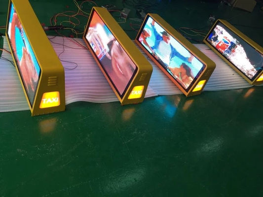 이중 측면 P5 광고 LED 디스플레이 자동차 지붕 표지판 택시 상단 LED 디스플레이