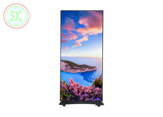 실내 포스터 디스플레이 및 전시회에 이상적인 표준 규격 640 x 2000mm 광고용 LED 스크린