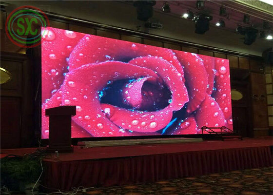 P10 원격 제어, 고 해상도와 함께 풀 컬러 스테이지 LED 화면 임대