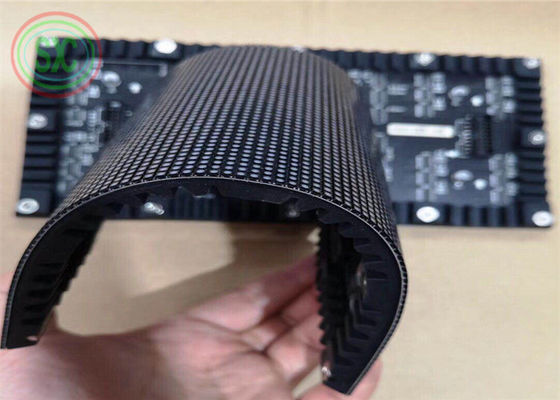 P4 상업용 실내 광고 유연 필름 그룹, LED 풀 컬러 디스플레이 768mm*768mm