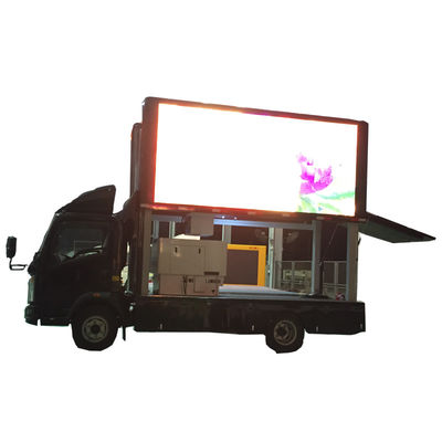 야외 전체 컬러 모바일 광고 트럭 밴 트레일러 P6 P8 P10 LED 디스플레이 화면
