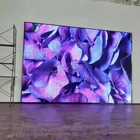 알루미늄 패널 고화질 SMD 2020 풀 컬러 P3.91 500x500mm 실내 교회 결혼식 무대 led tv 화면