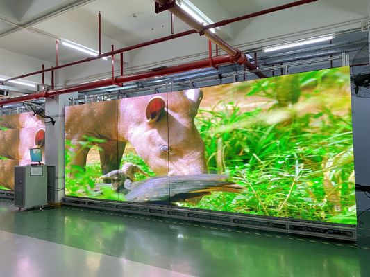 실내 풀 컬러 LED 디스플레이 칩 넓은 시야각 높은 명암비 높은 재생률 빠른 설치 SMD P3