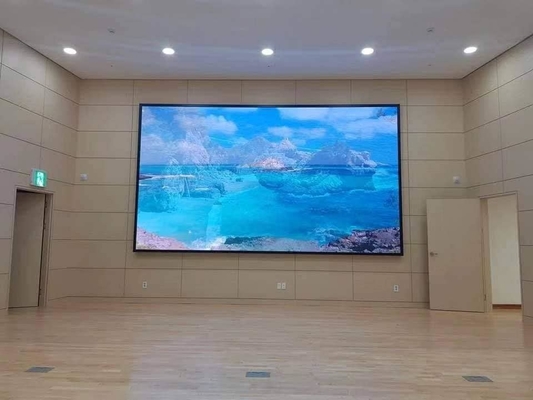 실내 사건 P4 512X512MM 배경 발광 다이오드 표시 SMD2121 P4 LED 임대 LED 벽 매체 스크린