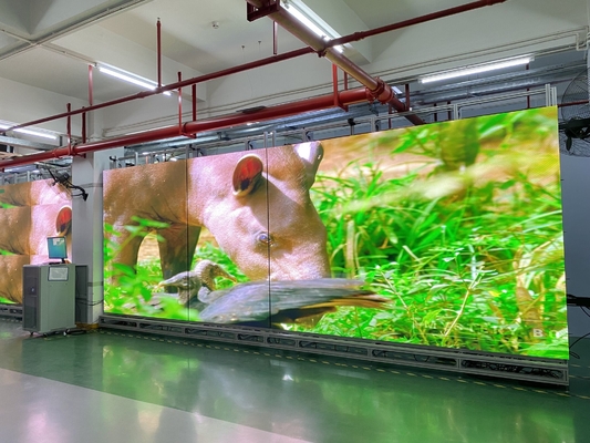 실내 사건 P4 512X512MM 배경 발광 다이오드 표시 SMD2121 P4 LED 임대 LED 벽 매체 스크린