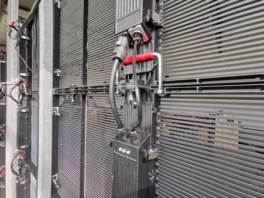 P3.91 투명 LED 디스플레이 화면 100000시간 수명 1920-3840Hz