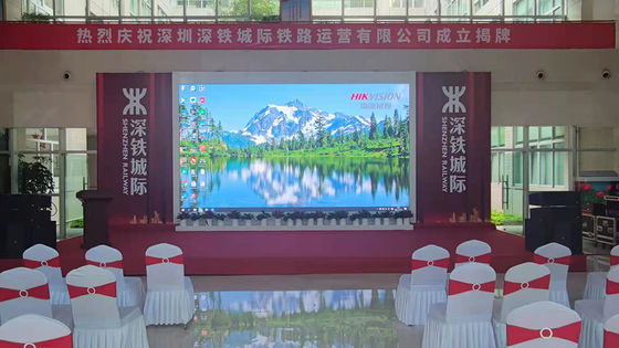 좋은 가격 640x640mm 임대 패널 3840Hz 고 새로 고침 Kinglight SMD 풀 컬러 슈퍼 얇은 led 디스플레이 화면 p2.5 실내 온라인으로
