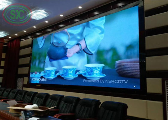 낮은 소비로 LED 벽 P3, P391, P4.81 학술 회의용 LED 화면