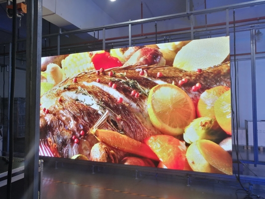 좋은 열 디자인 우수한 열 분산 실내 풀 컬러 LED 디스플레이 192x192 픽셀 SMD RGB P3