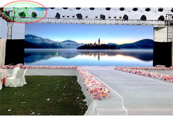 SMD1921 LED 비디오 디스플레이 62500 점/M2 풀 컬러 LED 화면 1/16S 드라이브 모드