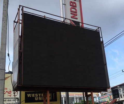 P6 야외 led 디스플레이 960x960mm 화면 광고 고정 디지털 보드 프로그래밍 가능한 led 디스플레이