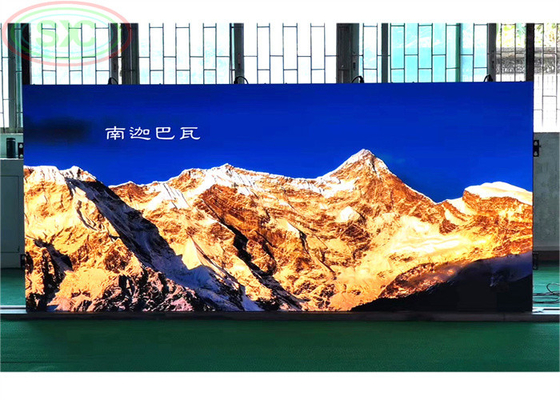실내 풀 컬러 LED 화면 P3.91 500*500mm 픽셀 쇼핑몰 임대 비디오 벽