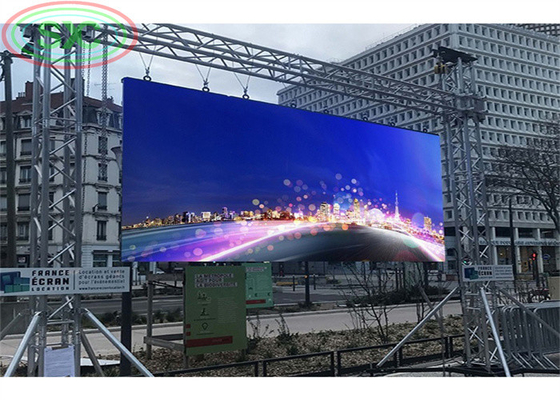 P3.91 P4.81 전체 컬러 렌터 스크린 야외 성능 디지털 사이니지 LED 스크린