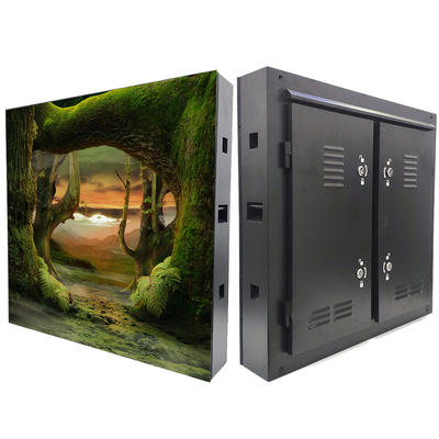 고정된 HD는 p8  960x960mm 철 상자 야외 방수 광고 주도하는 스크린 패널을 설치합니다