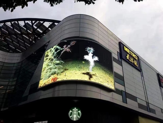 고 휘도 P6 네이션스타 SMD3535 야외 방수 광고 고급 품질 고정된 임대 LED 디스플레이