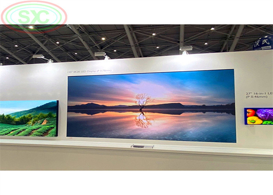 전체 색상 야외 실내 정면 유지 관리 LED 디스플레이 임대 LED 화면 P2 LED 벽