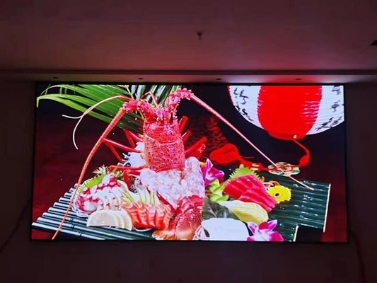 실내 풀 컬러 LED 디스플레이 SMD P3 3mm 픽셀 구성과 111111 픽셀/m2 명확하고 생동감 있는 이미지를 위해