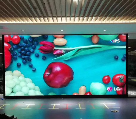 프로 SMD 풀 컬러 LED 다이 캐스트 알루미늄 스크린 40000 포인트 / 평방 미터 철 캐비닛