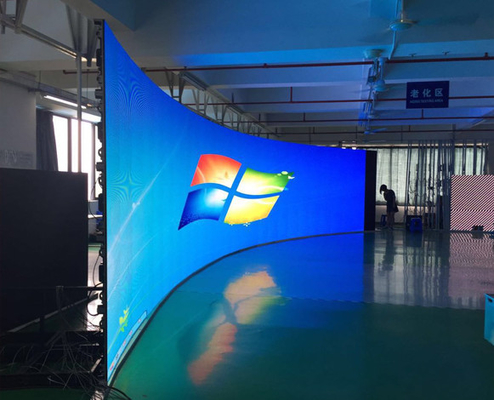 IP67 야외 10,000 점 / 평방 미터 RGB LED 다이 캐스트 알루미늄 스크린 960mmx960mm 캐비닛