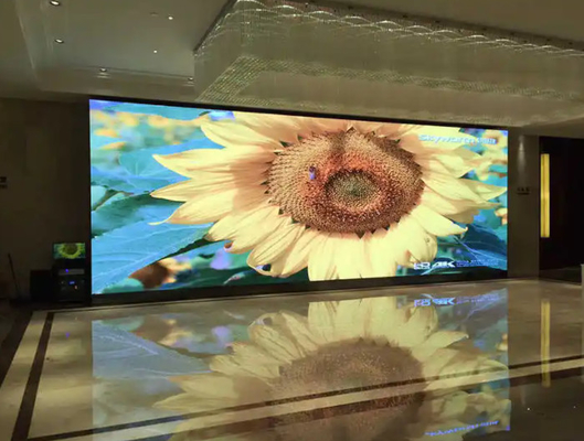 실내 P2 HD LED 스크린 다이 캐스팅 알루미늄 640*640 캐비닛 3840Hz 리프레시 야외 LED 스크린 디스플레이