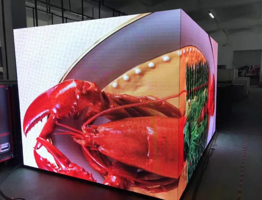 고화질 풀 컬러 TV LED 비디오 벽 실내 P1.8 GOB LED 화면 1/32 스캔 LED 화면 픽셀 피치