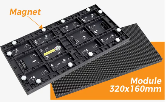 IP43 실내 P2.5 고화질 GOB LED 스크린 풀 컬러 2200CD/Sqm 밝기 LED 스크린 실내