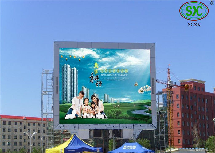 풀 컬러 LED 디스플레이 야외 방수 LED 게시판 SMD P6 광고 LED 표지판