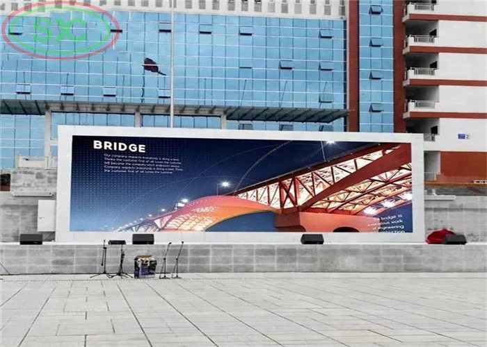 비동기식 소프트웨어 시스템으로 원격 제어 야외 P10 led 벽 마운트 지원