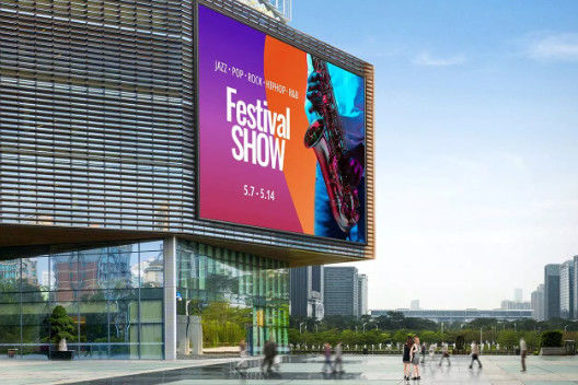 COB P1.25 LED 다이캐스트 알루미늄 대형 디지털 광고판 표준 방수 캐비닛