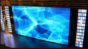 실내 P6 LED 화면 2400Hz IP43 다이?? 알루미늄 576*576 캐비닛 전체 컬러 실내 LED 디스플레이