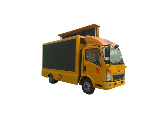 야외 주도하는 비디오 월 빌보드는 IP65 방수로 트럭 P6.67에 고정되었습니다