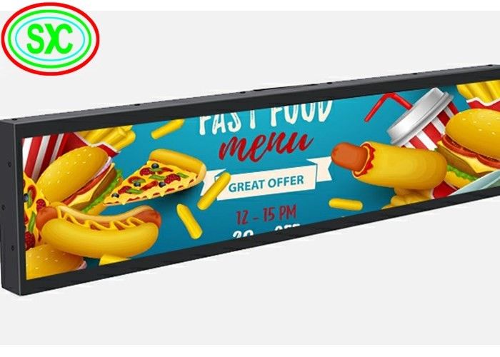 P1.875 COB 선반 LED 스크린 900x60mm 800cd/sqm (소매용)