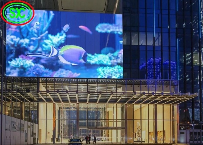 방수성 풀 컬러 고해상도 투명한 LED 화면 SMD1921 3년 보증