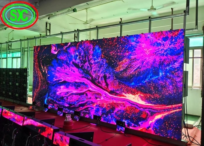 320*160mm LED 모듈 GOB LED 디스플레이 640*640MM 캐비닛 크기와 1500 비트의 높은 밝기
