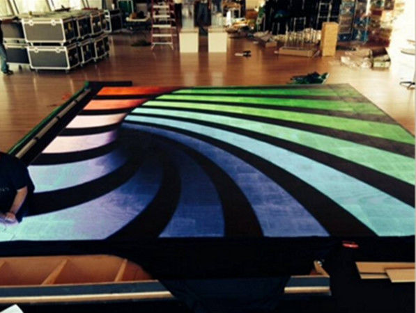 P1.9 LED 댄스 플로어 모듈 250*250 / 풀 컬러 LED DJ 스테이지 댄스 플로어 SMD LED 비디오 댄스 플로어