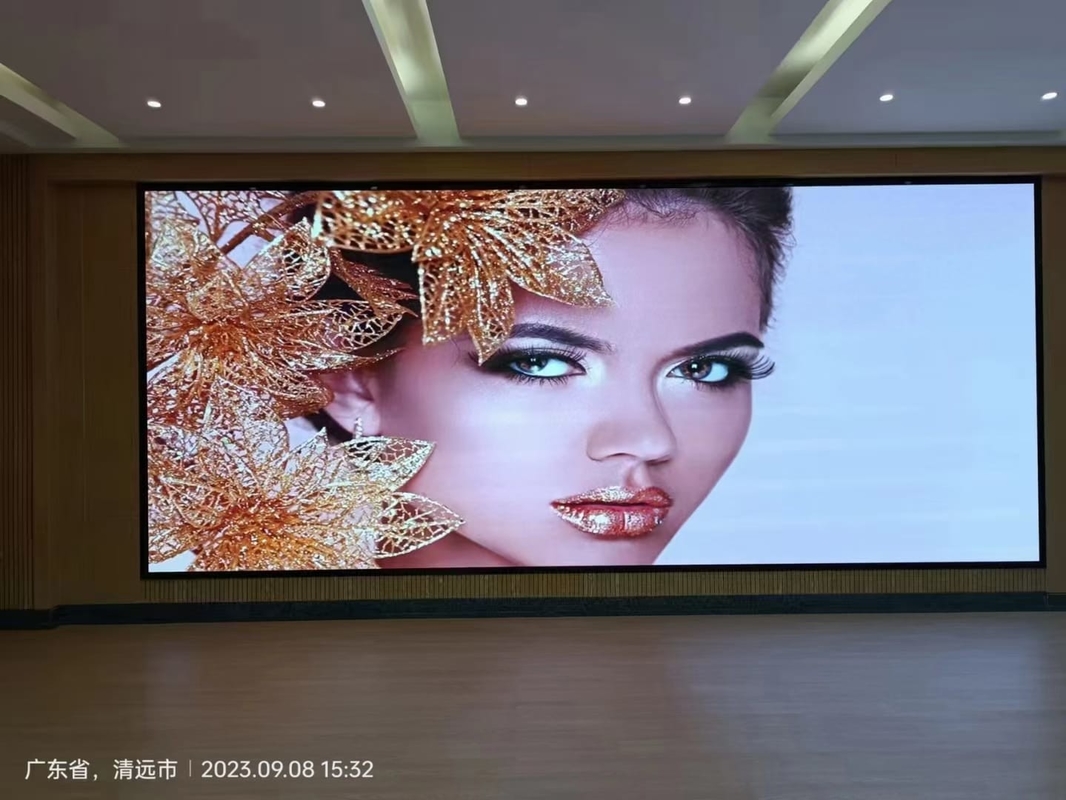 250*250mm 실내 풀 컬러 LED 디스플레이 1/16 스캔 모드