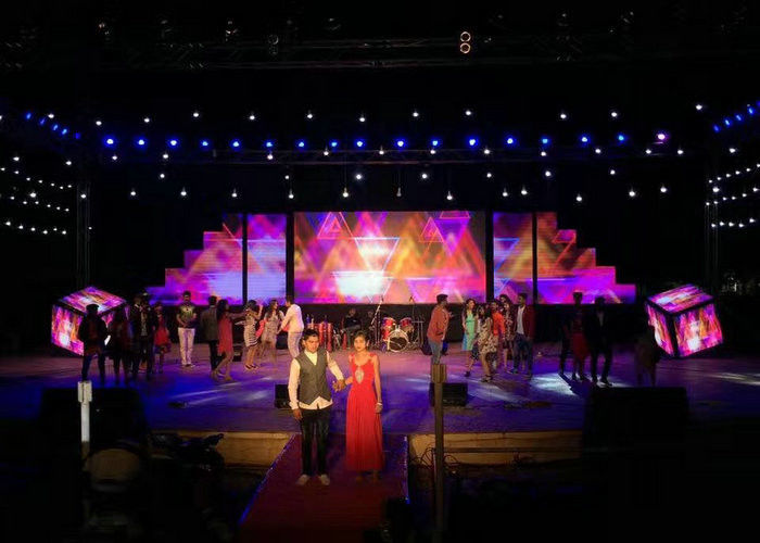 표준 다이캐스트 알루미늄 캐비닛 SMD1515 P2.5 실내 풀 컬러 디스플레이 인터랙티브 LED 댄스 플로어