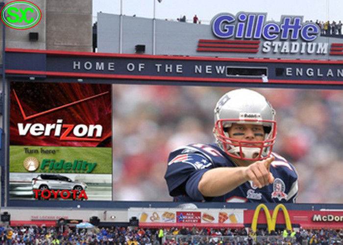 P10 최고는 보장 5 년을 가진 재생율 농구 경기장 발광 다이오드 표시를