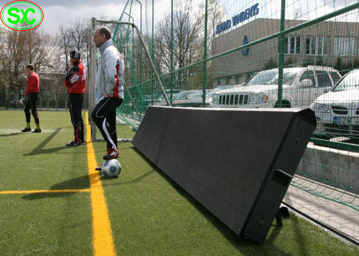 광고물 영상 둘레 경기장은 연약한 보호 가면을 가진 전시 화면을 지도했습니다