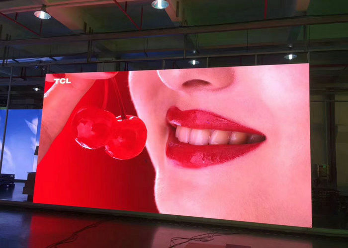 렌터 스크린 다이 캐스트 알루미늄 캐비닛 광고 RGB 실내 P3.91 1R1G1B HD LED 모니터