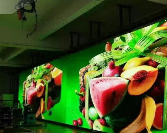 P3 HD 실내 풀 컬러 LED 디스플레이 스크린, 다이캐스팅 알루미늄 캐비닛 포함 실내 풀 컬러 LED 디스플레이